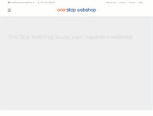 Tablet Screenshot of one-stop-webshop.nl